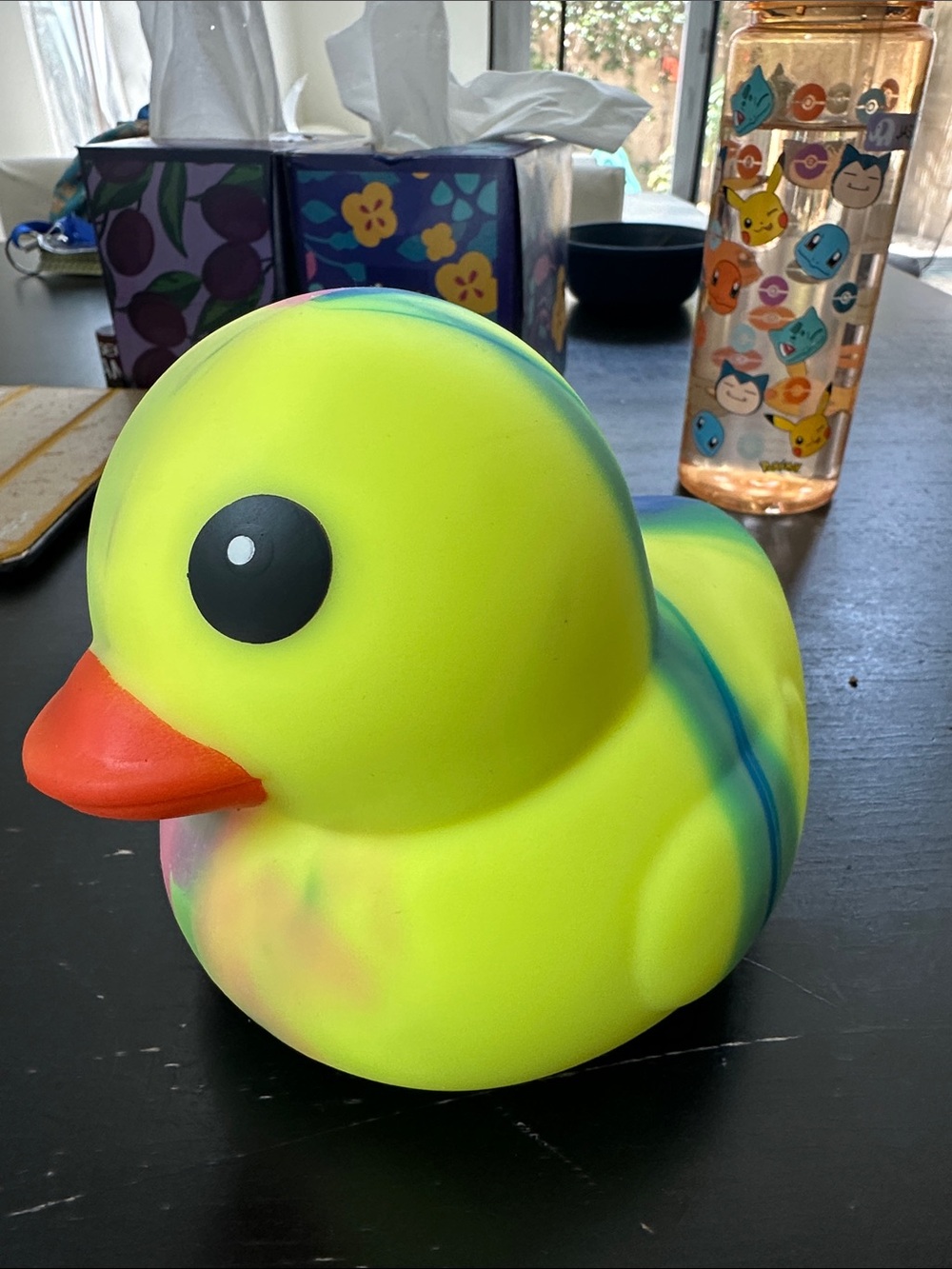 Sunny days squeeezy duck fidget toy - NWT